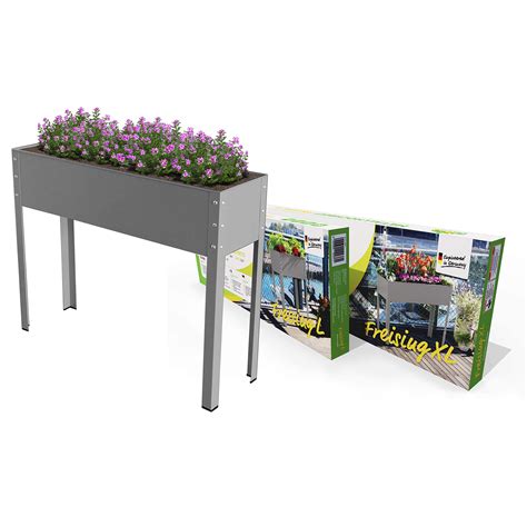 metal outdoor bio box|Amazon.com: Bio Green Metal Raised Garden Bed .